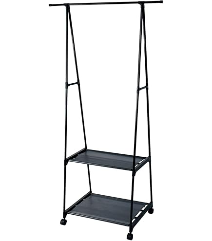 Amazon｜トレードワン(TRADE ONE) ハンガーラック 2段 幅83×奥行83×高